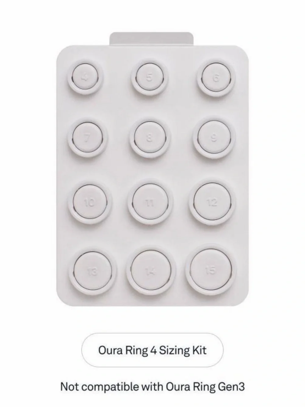 Oura Ring 4 Sizing Kit